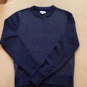 LL Bean Signature merino bird’s eye sweater XS